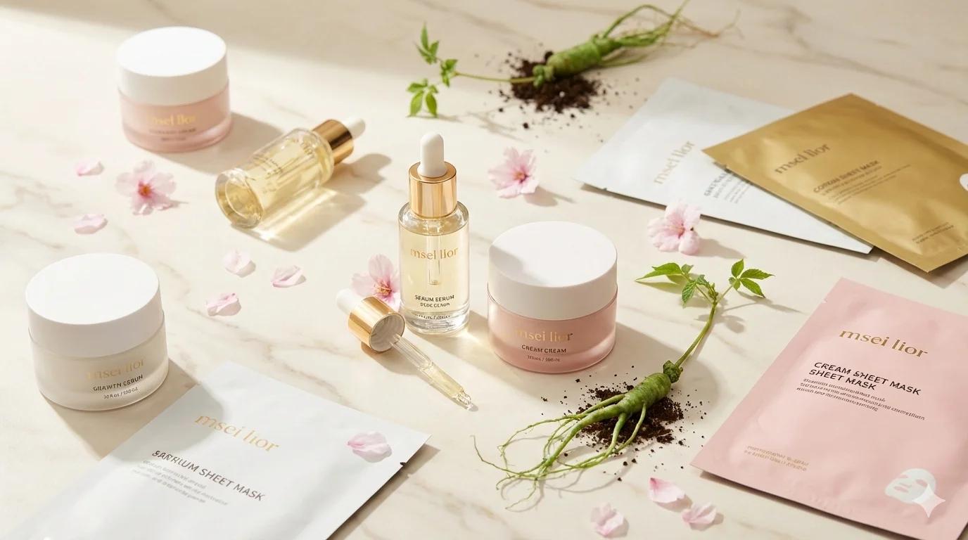 Korean beauty and health products